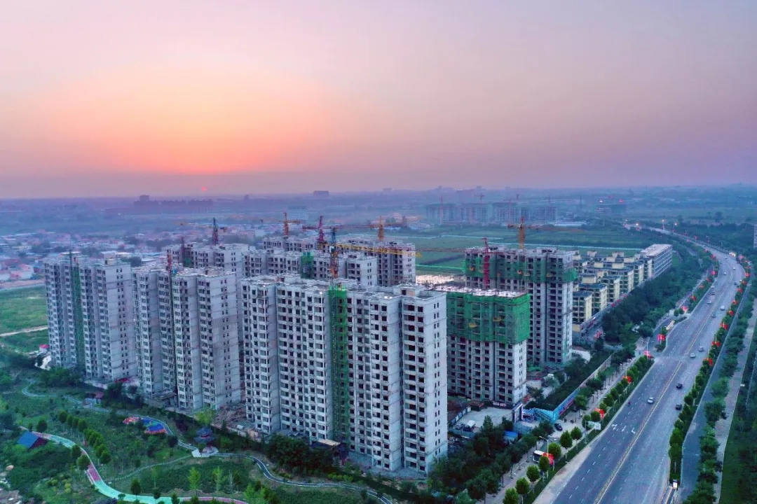 【航拍实景】大家期待的鑫马·惠民嘉园来啦！即将全面封顶！(图6)